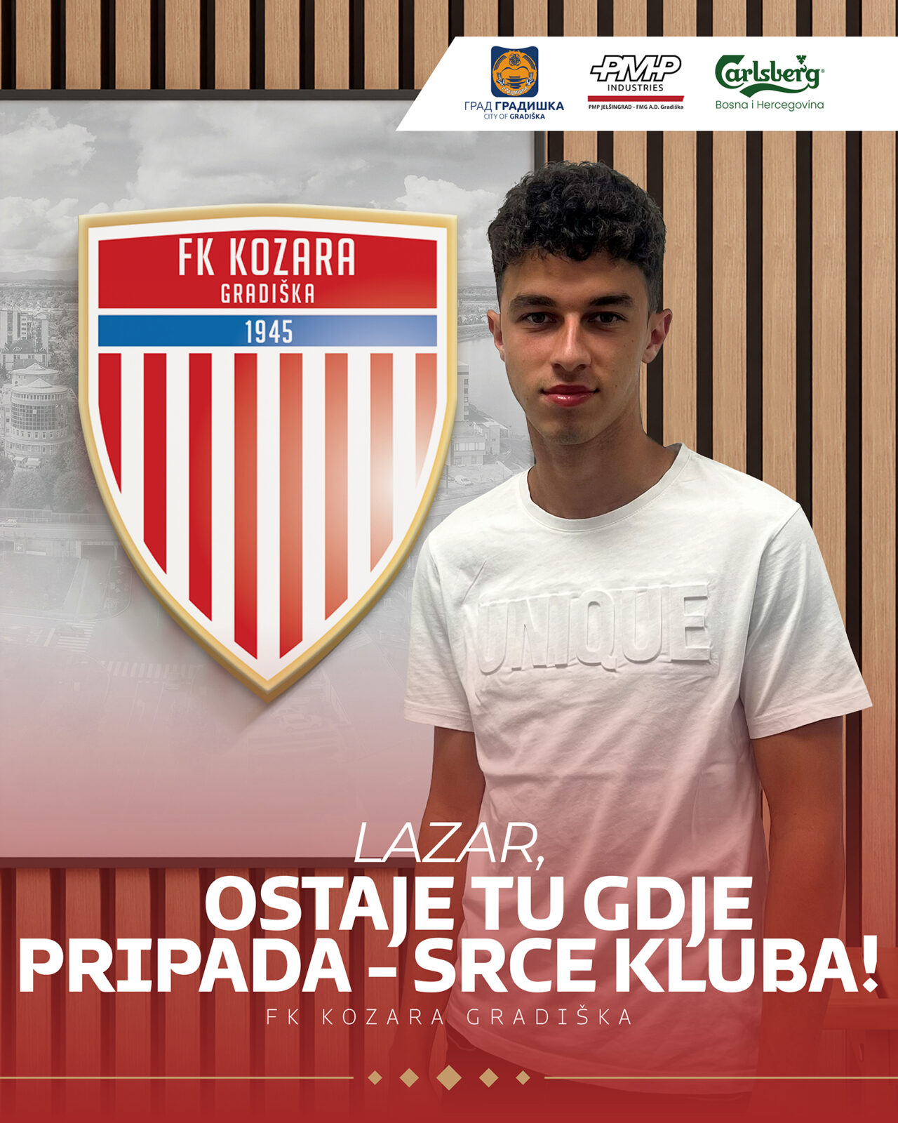 Lazar Aleksić ostaje uz crveno-bijele!