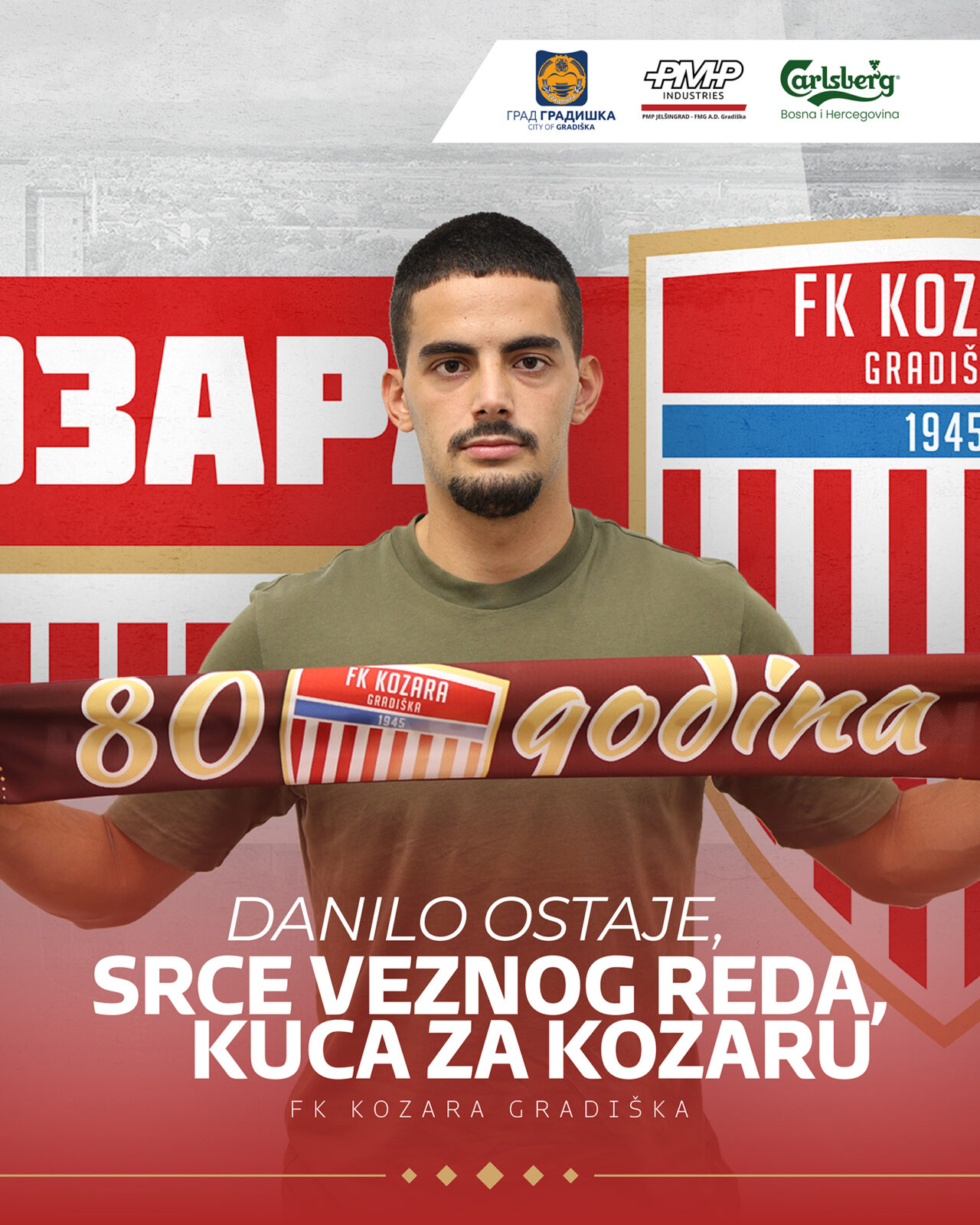 Danilo Ilić produžio saradnju sa FK Kozara!