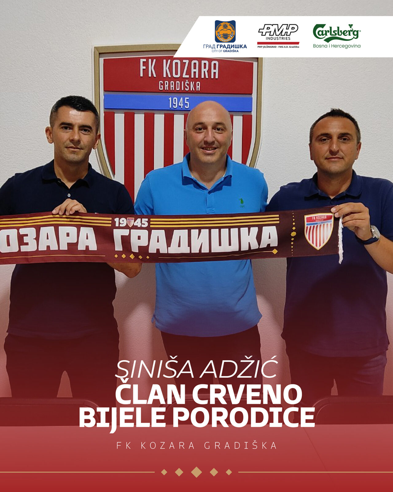 Crveno-bijela porodica bogatija je za još jedno veliko ime!